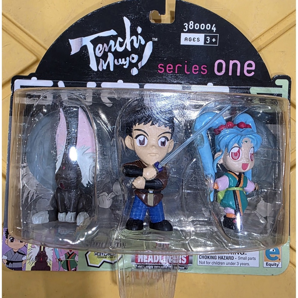New‎ Tenchi Muyo Anime Super D Action Figure Series One set in original package